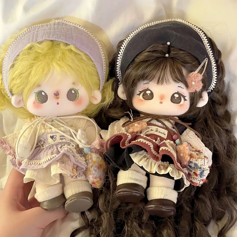 20cm娃衣20厘米棉花娃娃衣服童话风裙子套装无属性玩偶替换