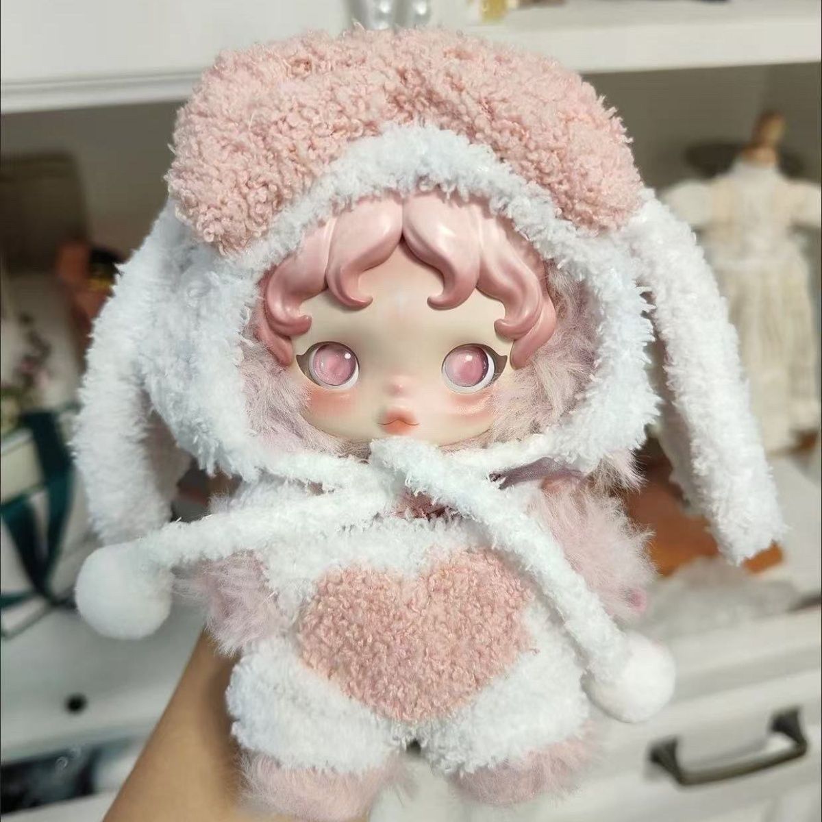 sp娃衣光织园冬日乐章搪胶毛绒skullpanda衣服二代