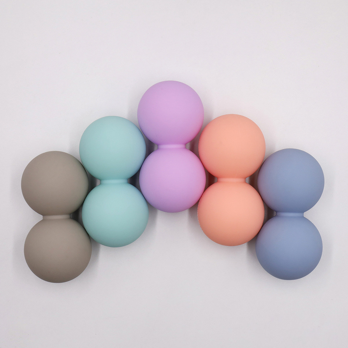 硅胶花生球 6.3cmX12.6cm瑜伽筋膜球 肩颈富贵包脊柱肌肉深度松解,运动/瑜伽/健身/球迷用品,筋膜球,淘宝优惠券,粉丝福利购,淘宝优惠卷