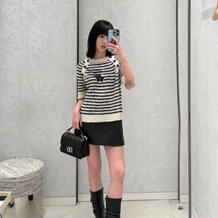 A8144 百搭星星条纹织衫 2026新款 夏季