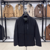 立领羽绒派克服男可脱卸内胆商务保暖外套冬季 H家 防寒4D042A