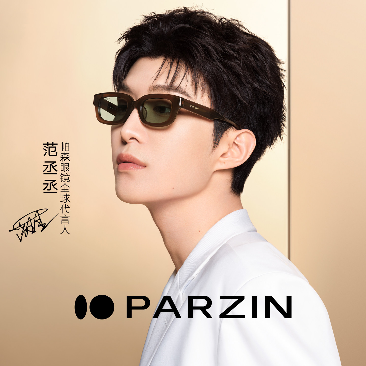 帕森小框太阳镜女范丞丞明星同款复古潮流防紫外线墨镜男PZ12718