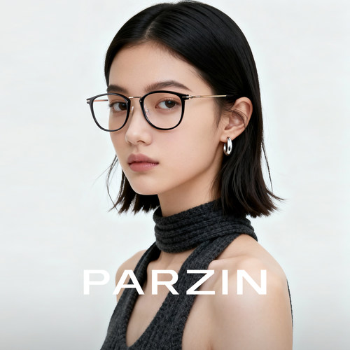 帕森复古经典圆框眼镜架PZ62176