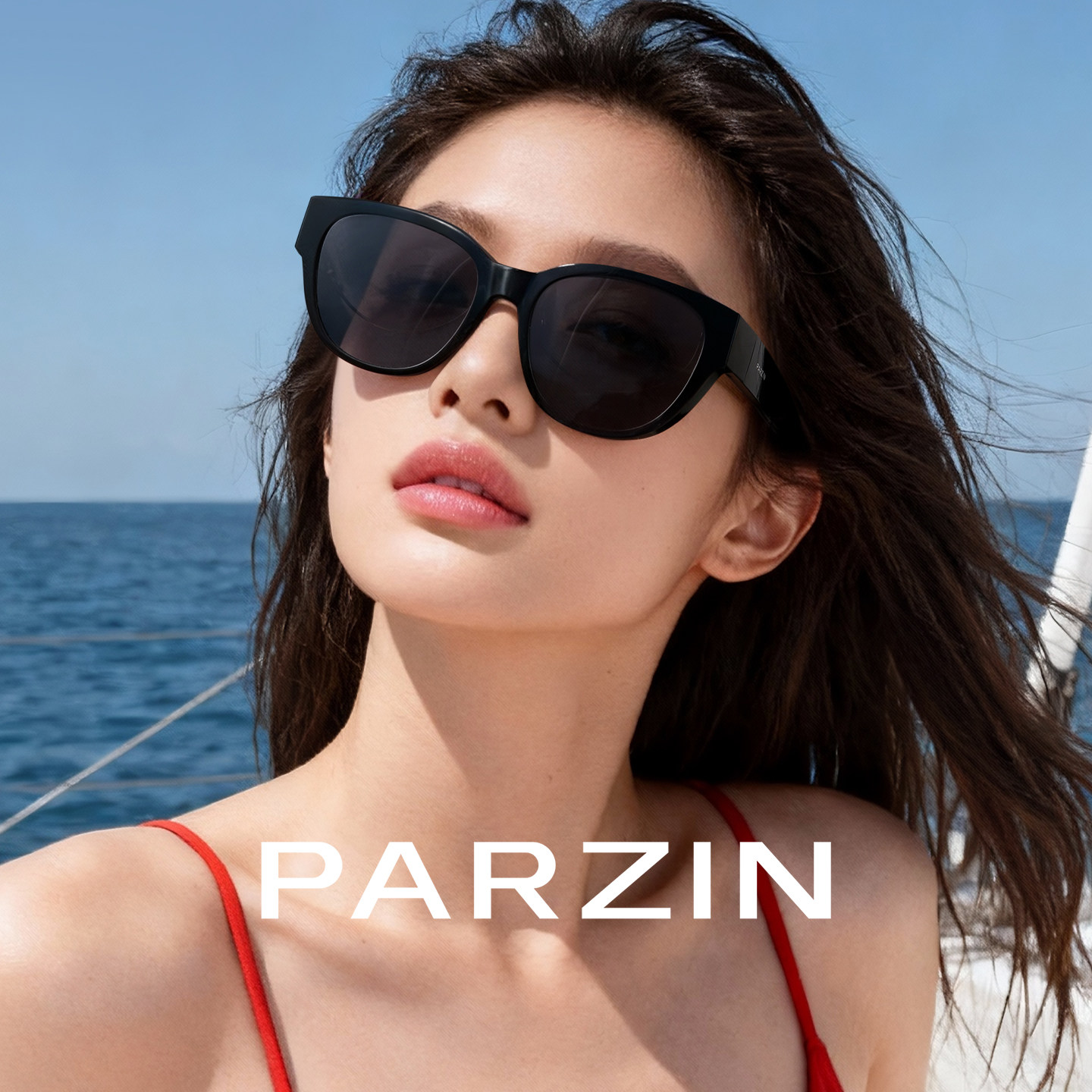 帕森26年新品偏光猫眼套镜男司机开车防晒太阳镜潮墨镜女PZ121