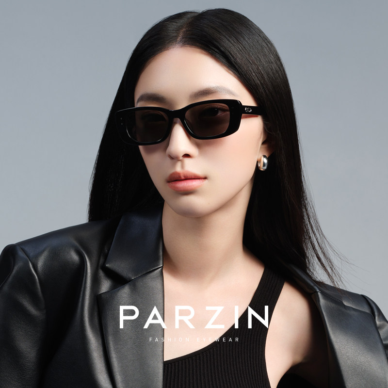 帕森太阳镜女时尚复古窄框板材防紫外线街拍美颜遮阳墨镜男91698