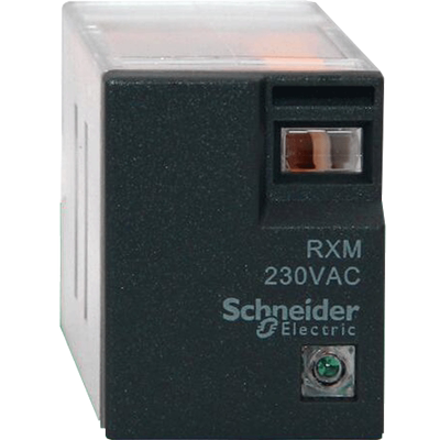 施耐德 RXM4LB2P7 继电器小型中间继电器 4开4闭 AC230V 14脚 3A