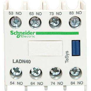 施耐德 LADN40C 接触器辅助触点 LC1D配用正装辅助触点四4常开