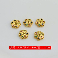 Золотой, золото 750 пробы, 8mm