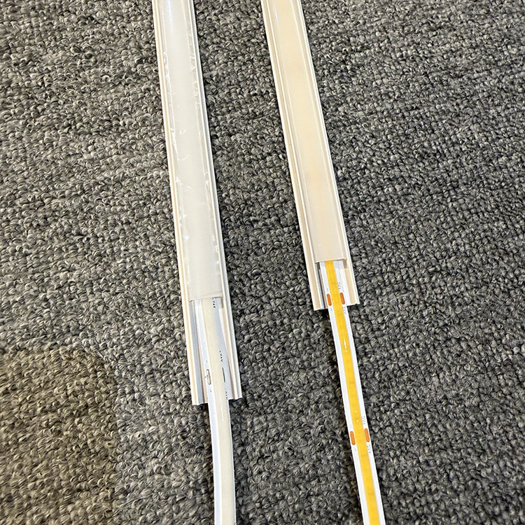 超薄白色铝槽明装LED灯带室内客厅卧室天花吊顶线条灯粘贴氛围灯