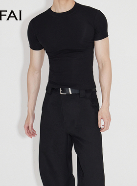 NFAI 25SS 紧身短袖 舒适弹力/修饰身形/柔软亲肤