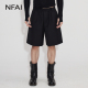 25SS 松紧腰西短裤 舒适好穿 NFAI 轻薄挺阔 抗皱易打理