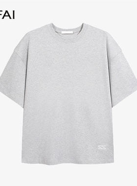 NFAI 25SS 大廓形短袖 230g/280g  4色选择/随性剪裁/自带阔肩