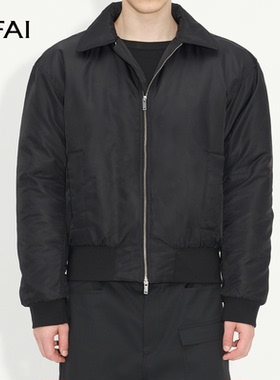 NFAI 25FW 翻领棉服2.0 力量廓形/修饰比例/宽松舒适