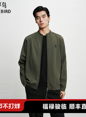 【AIRxPEACE】太平鸟男装 休闲毛衫缝标男士时尚毛衣潮 B2EAF410S