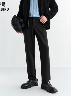 【商场同款】太平鸟男装 休闲裤修身轻量热感男士休闲裤B1GBF4288