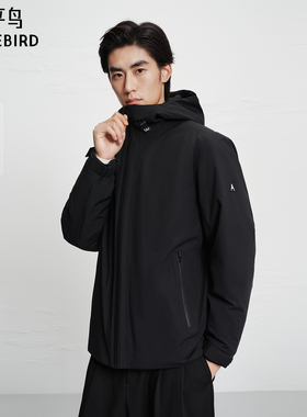 【商场同款】太平鸟男装 休闲羽绒服男士时尚舒适羽绒服B1ACF4B40