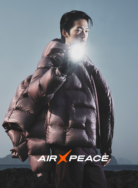 【AIRxPEACE】太平鸟男装休闲羽绒服连帽男士时尚羽绒服B2ACF4485