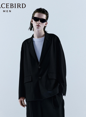 太平鸟男装新款宽松西服男便服B2BBD4Z03