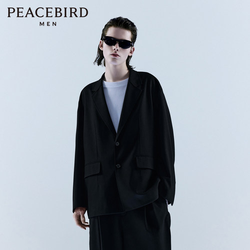 【商场同款】太平鸟男装 2023冬季新款宽松西服男便服 B2BBD4Z03