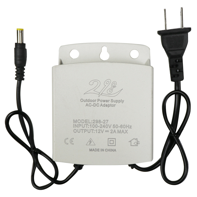 诺信威视室外防水12V2A 监控电源监控摄像头专用电源适配器可壁挂
