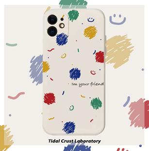 液态硅胶卡通涂鸦插画简笔画手机壳适用苹果17nova14华为p70mate70小米15opporeno14vivo30荣耀300iPhone15