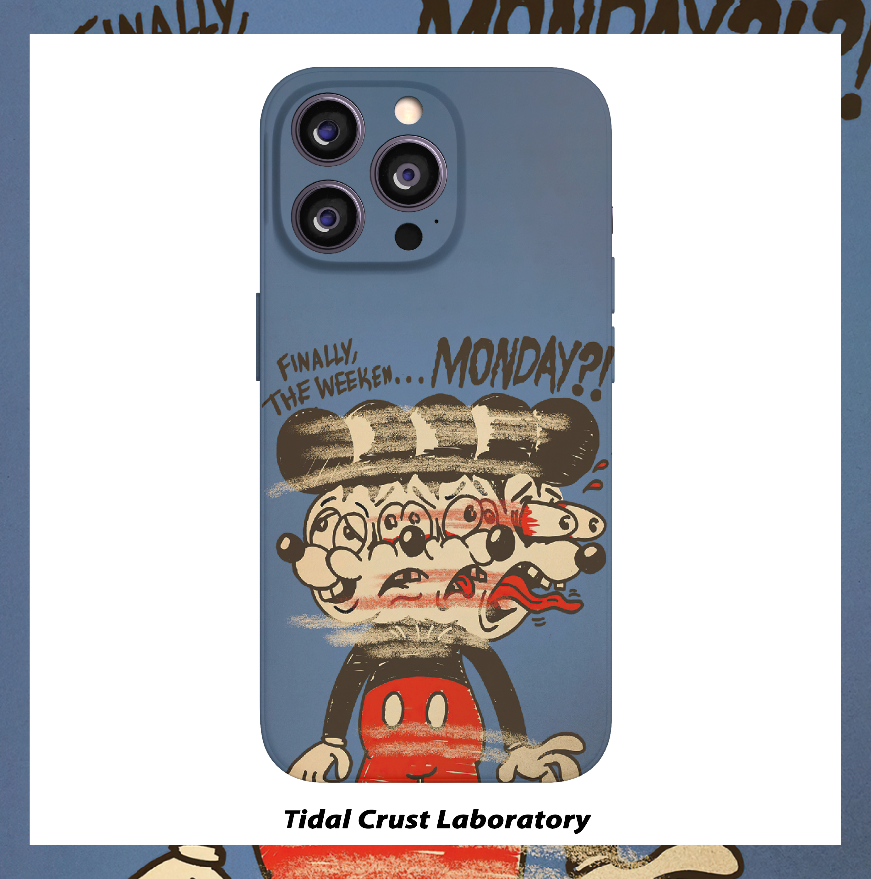 欧美复古动漫mi奇可爱菲林二合一手机壳适用苹果17nova14华为p70mate60小米15opporen14ovivo荣耀300iPhone16