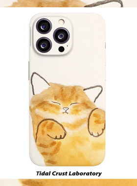 慵懒打瞌睡的可爱猫咪菲林二合一手机壳适用苹果17nova14华为p70mate60小米15opporen14ovivo荣耀300iPhone16