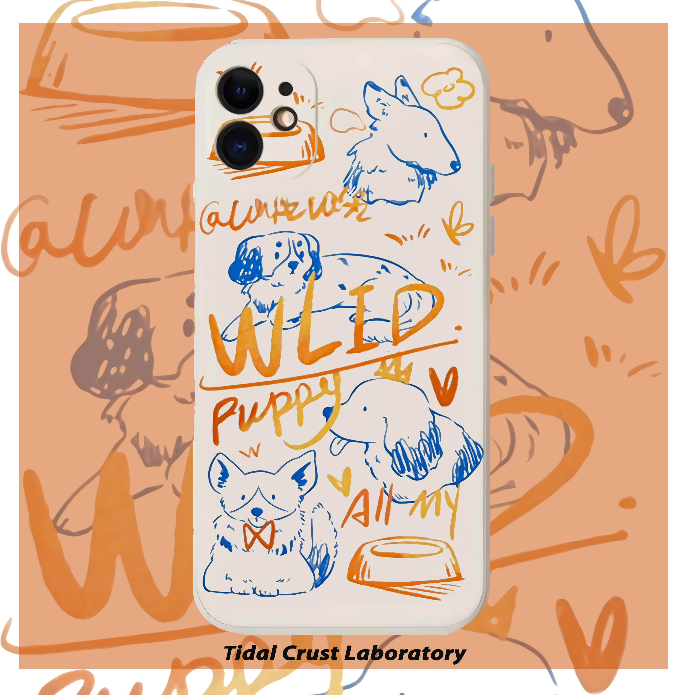 液态硅胶卡通简笔画插画萌趣狗狗手机壳适用苹果17nova14华为p70mate70小米15opporeno14vivo荣耀300iPhone15,3C数码配件,手机保护套/壳,淘宝优惠券,粉丝福利购,淘宝优惠卷