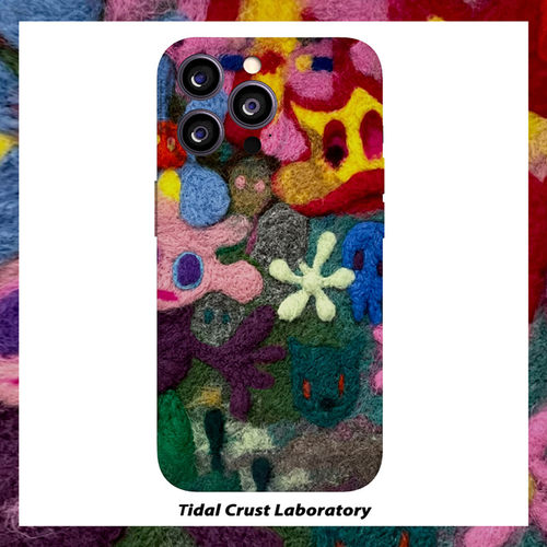 抽象搞怪涂鸦丑萌炫酷菲林全包手机壳适用苹果16nova12华为p70mate60小米14opporen12ovivo荣耀200iPhone15