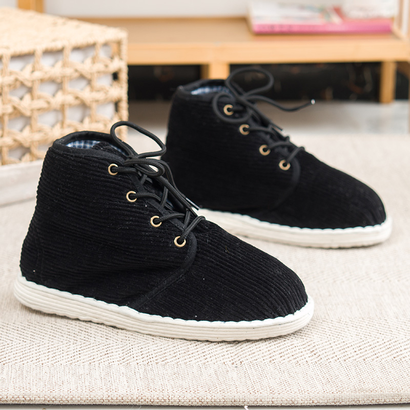 老北京千层底男女款养生鞋棉靴