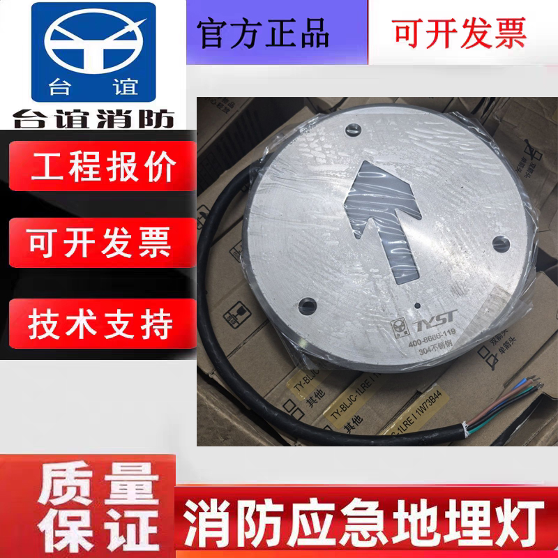 台谊消防36V双箭头地埋灯1W77B新
