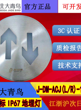北大青鸟新国标地埋灯J-DM-ACJ(L/R)-108M不锈钢双向IP67防护正品