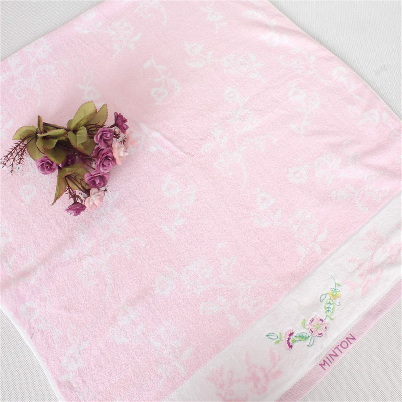 包邮 新品 郑老大 MINTON 原单带标 提花浴巾