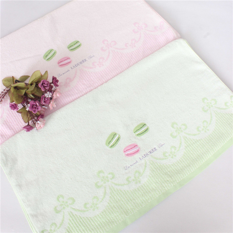 包邮出口日单面巾柔软系列出口日单LADUREE情侣浴巾家用毛巾
