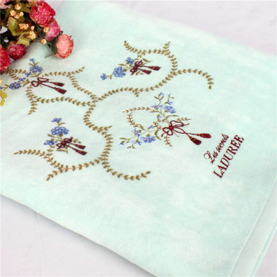 郑老大毛巾面巾柔软系列出口日单纯棉外贸超美剪绒LADUREE浴巾