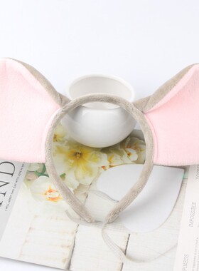 猪耳朵节日舞台演出卖萌风头饰品