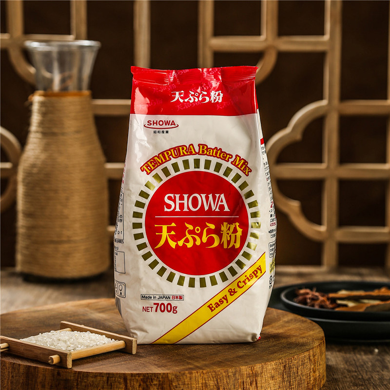 日本进口昭和天妇罗粉700g面包糠炸鸡炸虾裹粉煎炸粉炸蔬菜预拌粉