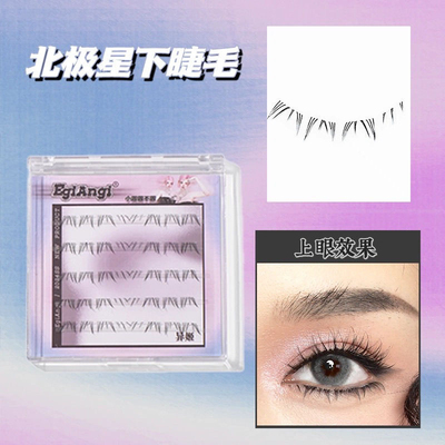 EgiAngi异姬【北极星】浆果系列下睫轻欧美浓密卷翘嫁接假睫毛