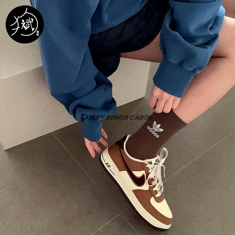 Nike耐克Air Force 1 LV8 GS女子空军米棕复古运动休闲板鞋FN4731,运动鞋new,运动休闲鞋,淘宝优惠券,粉丝福利购,淘宝优惠卷