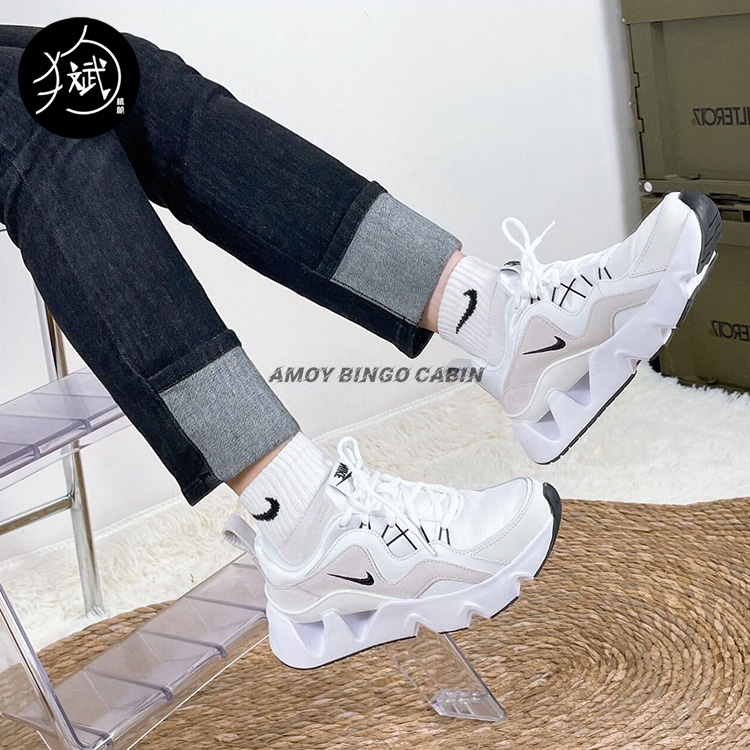 NikeRYZ365女子复古增高老爹鞋