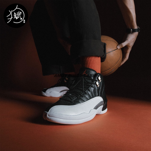 NikeAJ12GS女子复古休闲篮球鞋