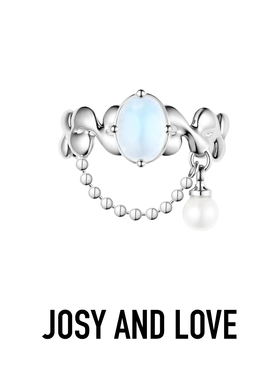 josyandlove水滴月光石戒指