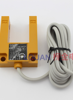 沪工E3S-GS30E2 U型光电开关 槽式 直流3线常闭 传感器