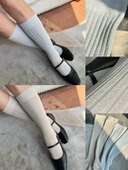 40码 A丝光棉银葱金葱 bling 柔软不扎 bling无骨中统女袜