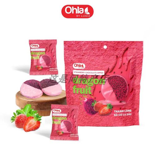 越南进口Ohla杏仁巧克力芒果干