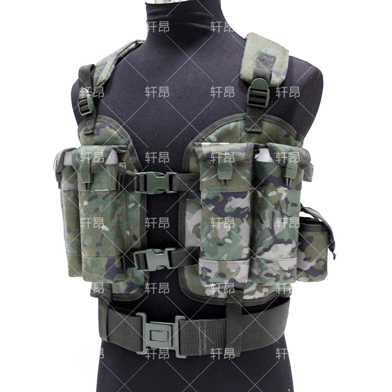 老款装具95弹袋胸挂军训战术背心5公里携具(多色可选)
