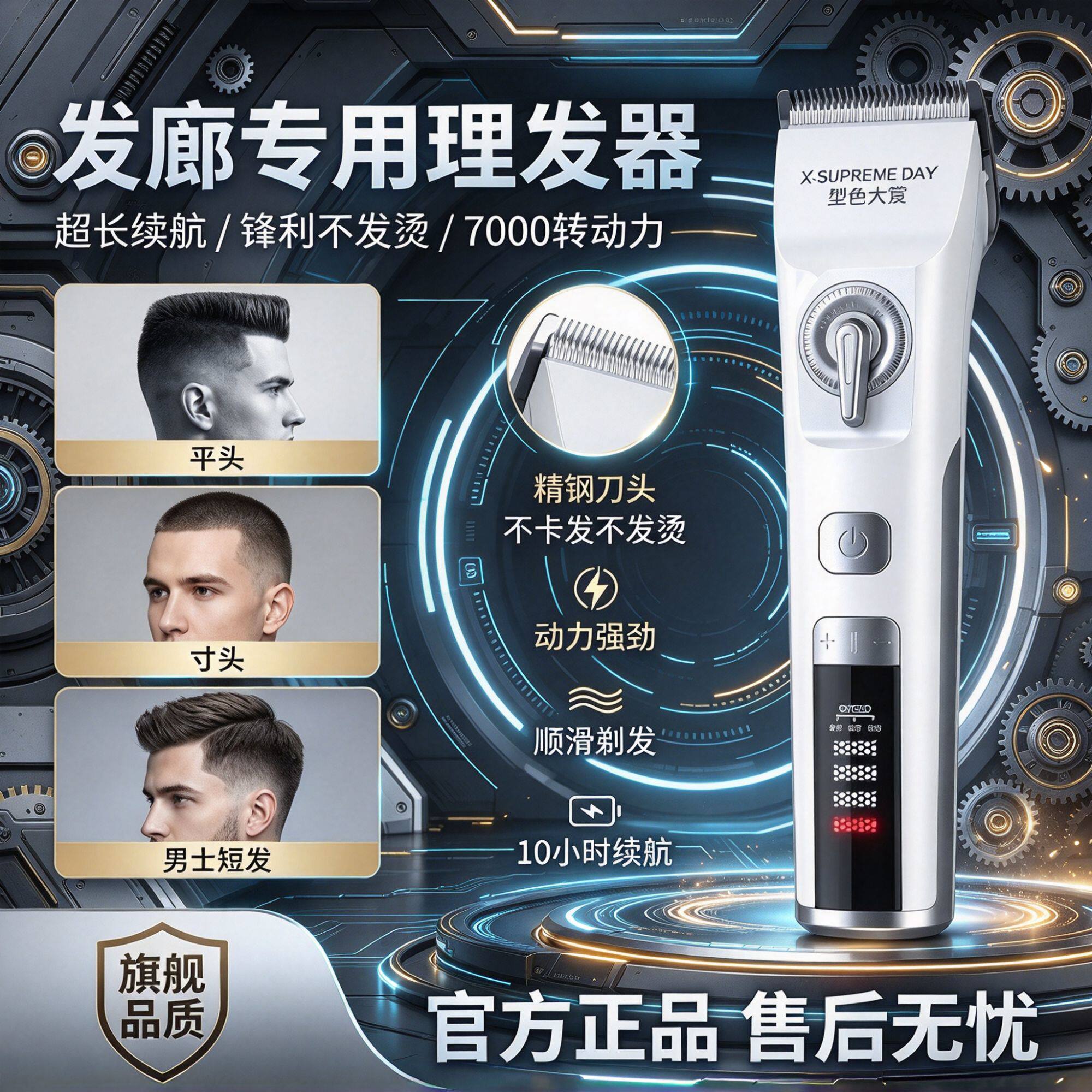 【买贵必赔】型色大赏H78电推剪