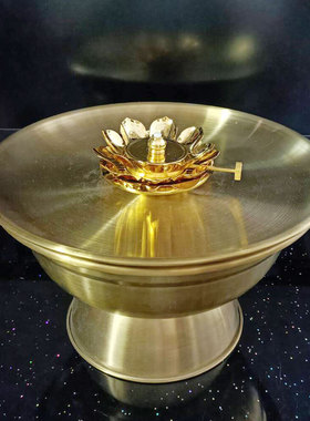 不锈钢镀金大油灯酥油灯调光15天寺庙跨境大一点