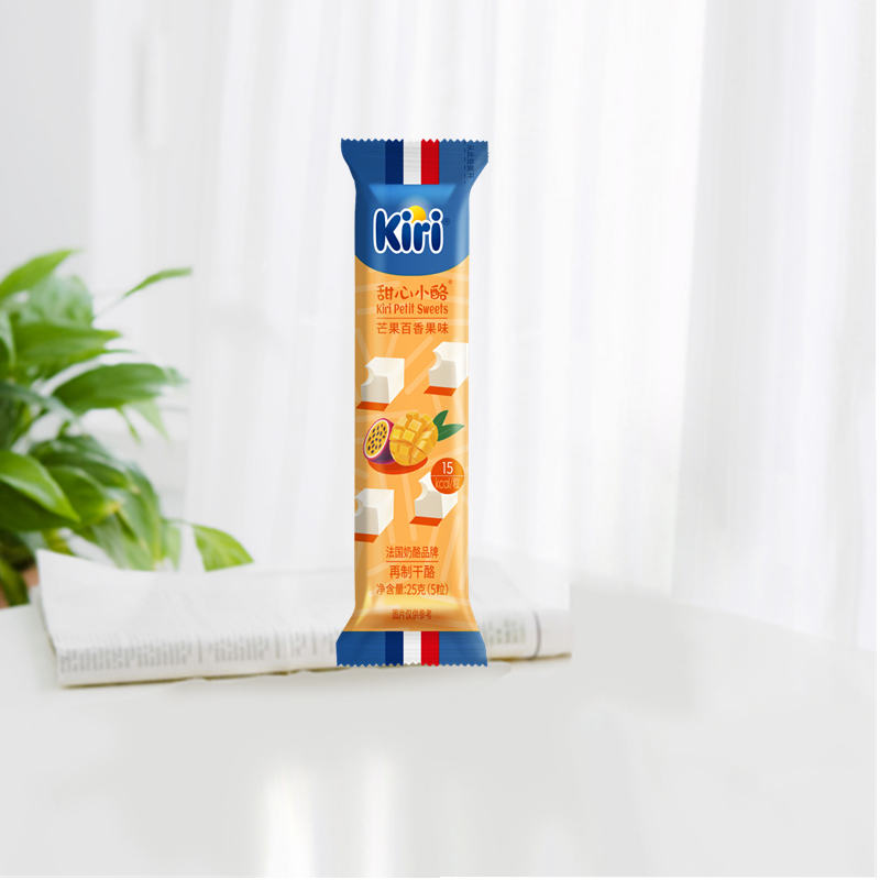 【Kiri甜心小酪25g】原装进口即食奶酪芝士零食芒果百香果味干酪