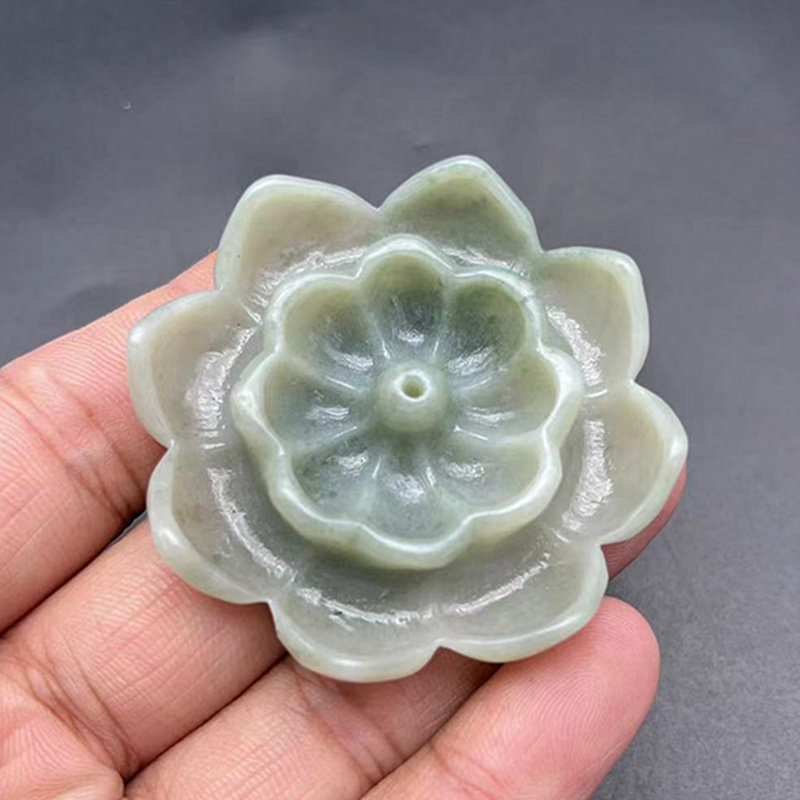 玉石香插玉摆件仿古手工雕刻